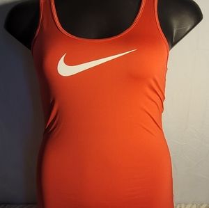 Nike Pro sleeve less shirt.  Red.  Size Small.